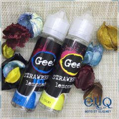 60ml Gee! ICE Strawberry Lemonade - жидкость для заправки электронных сигарет Гии: холодный клубничный лимонад
