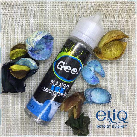 60ml Gee! ICE Mango Lemonade - жидкость для заправки электронных сигарет Гии: холодный манго лимонад