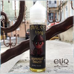60ml Grapefruit Tobacco Guess Who? - жидкость для заправки электронных сигарет Табак с грейпфрутом