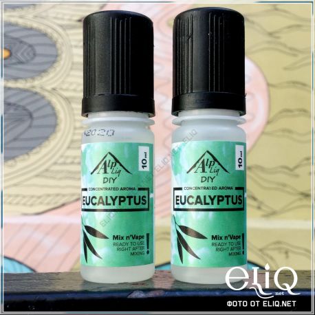 10 мл Eucaliptus AlpLiq - ароматизатор для самозамеса, Франция. Эвкалипт