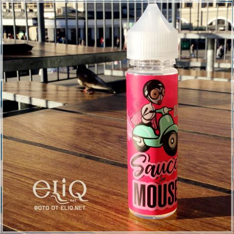 60ml Sauce for Mouse Barbecue - жидкость для заправки электронных сигарет Малиновое мороженое со сладкой ватой