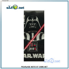 Термоусадка Звездные Войны Дарт Вейдер для аккумуляторов 18650. Star Wars оплетка, термоусадочная пленка