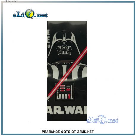 Термоусадка Звездные Войны Дарт Вейдер для аккумуляторов 18650. Star Wars оплетка, термоусадочная пленка
