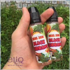 60ml REAL JAM Black Currant - жидкость для заправки  электронных сигарет. Черная смородина с холодком