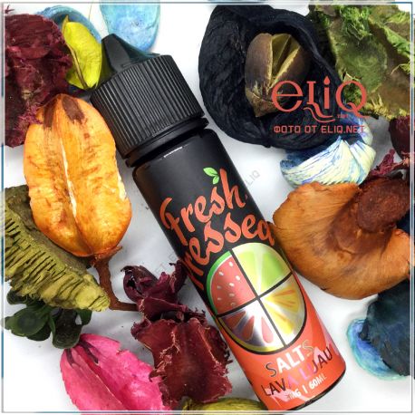 60ml SALT Fresh Pressed Lava Luau - премиум жидкость для заправки на солевом никотине США Огонь и Лед