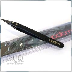 Vpdam Straight Tip Tweezers жаропрочный пинцет из нержавеющей стали и керамики с ровными концами.