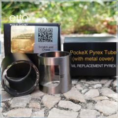 Aspire PockeX Pyrex Tube - запасное стекло в металлическом корпусе для Аспаир Поук Икс.