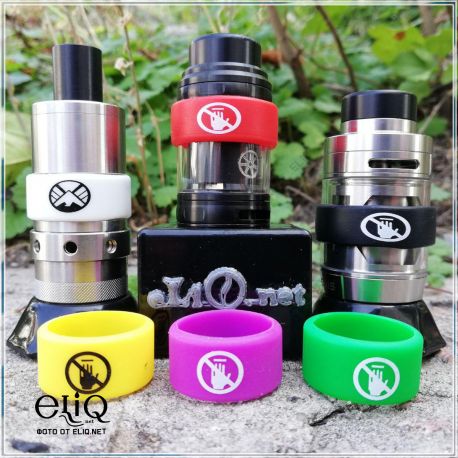 22*12*2мм VapeThink Steam Shark Rubber Vape Band - широкое декоративное каучуковое колечко для атомайзеров.