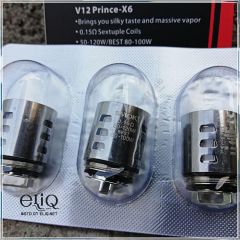 Испарители SMOK TFV12 Prince X6 Coils 0.15ohm для атомайзеров TFV12 Prince, Resa Prince, TFV12 Prince Cobra Tank
