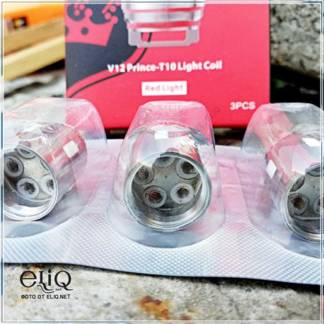 Испарители SMOK TFV12 Prince T10 Light Coils 0.12ohm для атомайзеров TFV12 Prince, Resa Prince, TFV12 Prince Cobra Tank
