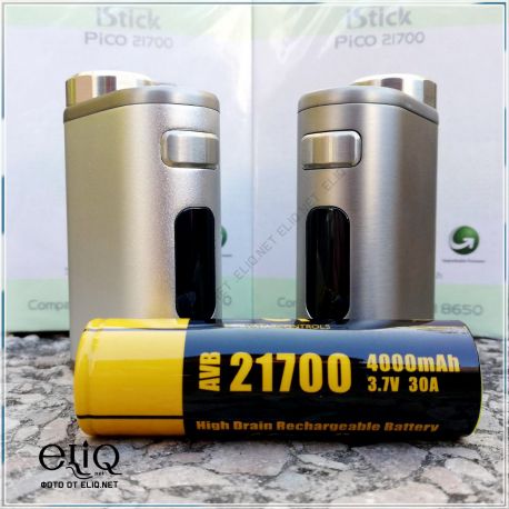 Eleaf iStick Pico 21700 100W + аккумулятор 21700 - Батарейный блок для электронной сигареты. Оригинал