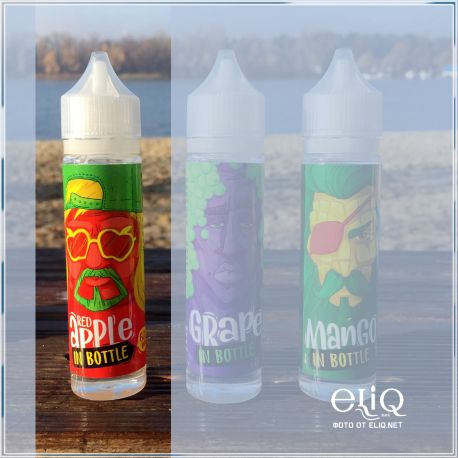 60ml InBottle Red Apple. Жидкость для заправки электронной сигареты. Красное яблоко. Малайзия