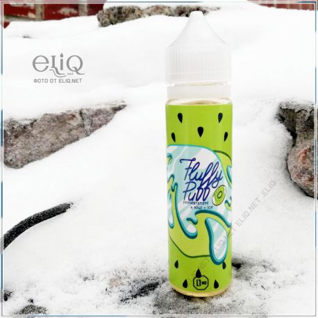 60ml Fluffy Puff Ice Kiwi Pomegranate. Жидкость для заправки электронной сигареты. Киви и Гранат с холодком.