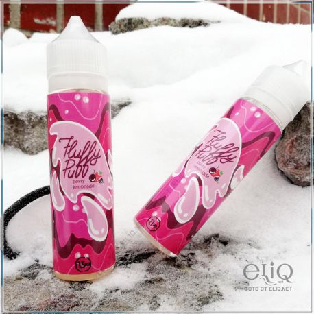 60ml Fluffy Puff Berry Lemonade. Жидкость для заправки электронной сигареты. Ягодный Лимонад