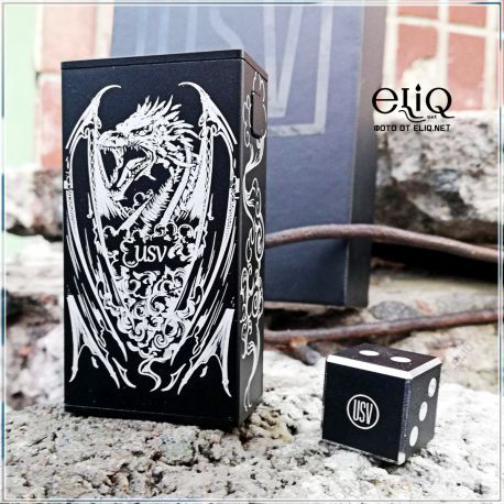 Батарейный блок USV-L 75W - United Society of Vape с платой от VO Tech. Производитель Novium Products. Оригинал.