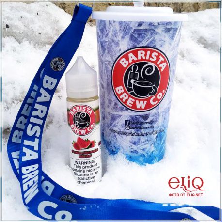 Strawberry Watermelon Refresher Barista Brew Co.- премиум жидкость для электронной сигареты. Бариста США. Клубника, арбуз
