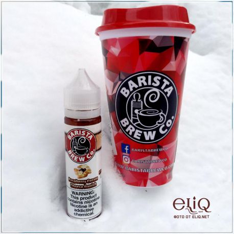 Raspberry Cream Cheese Danish Barista Brew Co.- премиум жидкость для электронной сигареты. Бариста США. Малина, булочка