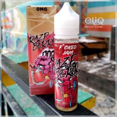 60m RazpBerry Jam F*cked Liquids. Жидкость для заправки  электронных сигарет. Малина
