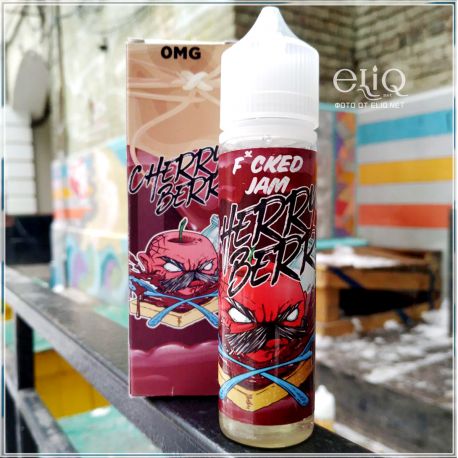 60m Cherry Berry Jam F*cked Liquids. Жидкость для заправки  электронных сигарет. Вишня