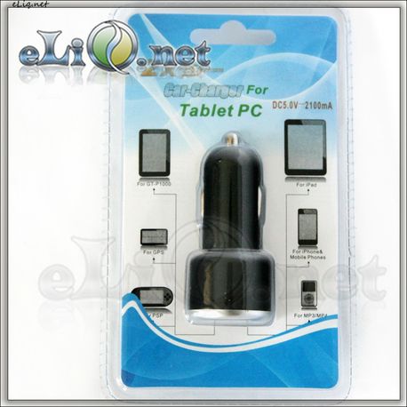 2.0A  Dual USB car charger adapter / Адаптер для зарядки в автомобиле (2 USB) 