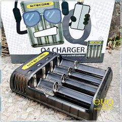 Nitecore Q4 4-slot 2A Quick Charger. Зарядное устройство Найткор. Оригинал.