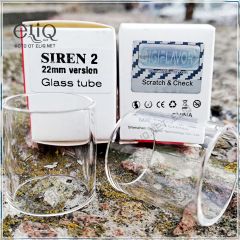 24 х 22 мм. Стеклянная колба для атомайзера Digiflavor Siren V2 GTA 22мм. Оригинал.