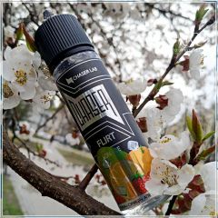 60ml Flirt Chaser. Жидкость для электронной сигареты. Флирт Чейзер. Гуава, земляника, апельсин