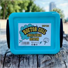 50шт Advken Doctor Coil Cotton - коттон, вата для обслуживания атомайзеров RBA и RTA.