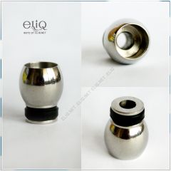 [510] 10 mm низкий стальной широкий дрип-тип. Мундштук для атомайзера