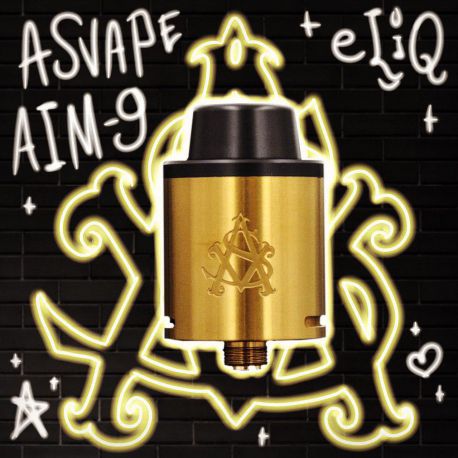 Дрипка Asvape AIM-9 RDA Atomizer, оригинал.