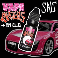 10 мл. PINK LEMONADE Vape Racers by ELIQ SALT - вейп-жидкость для заправки электронных сигарет. Лимонад Соль