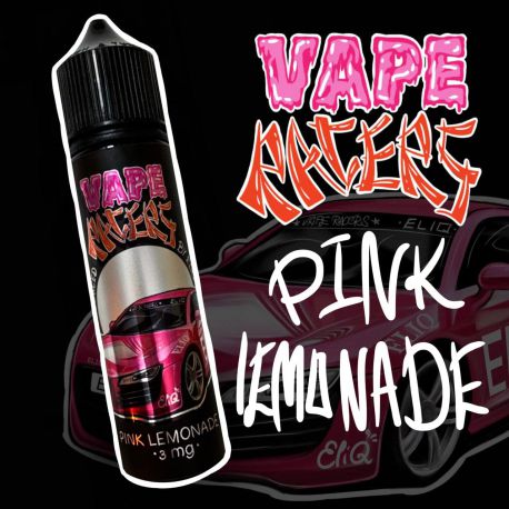 60 мл. PINK LEMONADE Vape Racers by ELIQ - вейп-жидкость для заправки электронных сигарет. Лимонад