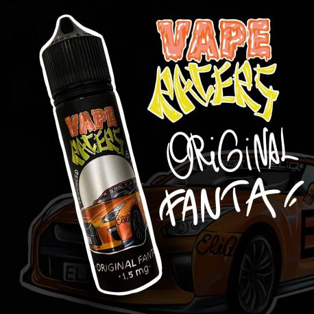 60 мл. FANTA ORIGINAL Vape Racers by ELIQ - вейп-жидкость для заправки электронных сигарет. Фанта