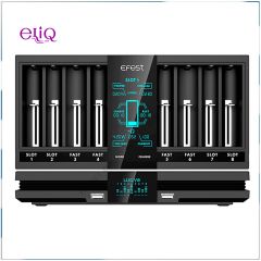 Efest LUC V8 зарядное устройство на 8 слотов. Быстрая зардка