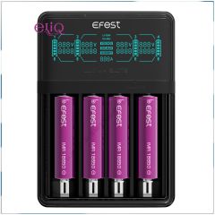 Efest LUC V4 ELITE HD LCD зарядное устройство на 4 слота. Быстрая зарядка