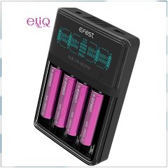 Efest LUC V4 ELITE HD LCD зарядное устройство на 4 слота. Быстрая зарядка