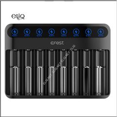 Efest LUSH Q8 / Intelligent LED Charger Интеллектуальное 8-слотовое зарядное устройство