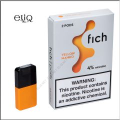 Картриджі Fich Pods Yellow Mango для POD-системи Fich 4% 2 шт. (Жовте Манго)