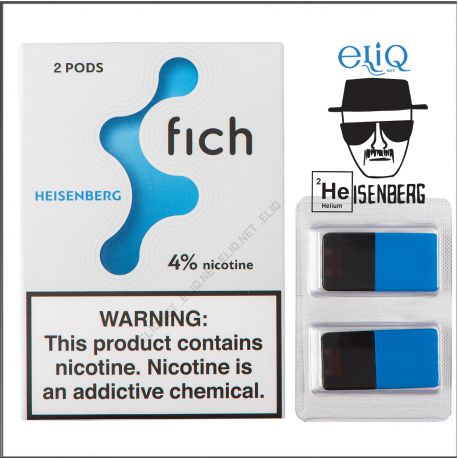 Картриджі Fich Pods Heisenberg для POD-системи Fich 4% 2 шт. (Хайзенберг)