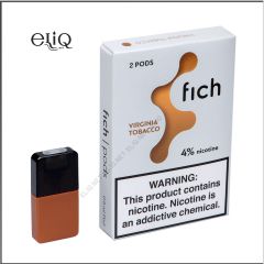 Картриджі Fich Pods Virginia Tobacco для POD-системи Fich 4% 2 шт. (Вірджинія Тобакко)