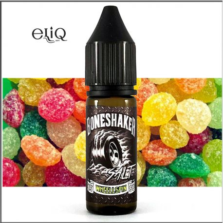 15ml WheelSpin BoneShaker SALT. Жидкость для электронной сигареты. Соль. Леденцы монпасье
