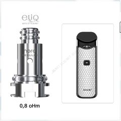 Испаритель для Smok NORD POD DC MTL 0.8 Ом коил на Смок Норд