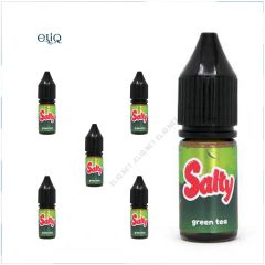 10 мл 50 мг NOVA Salty Salt Green Tea - вейп-жидкость для заправки электронных сигарет. Зеленый чай. Соль