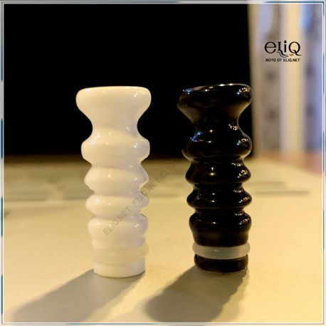 510 Ceramic Drip Tip - фигурный керамический дрип-тип.