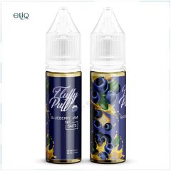 15ml 40mg Fluffy Puff Blueberry Jam SALT. Жидкость для заправки электронной сигареты. Черничный джем, соль
