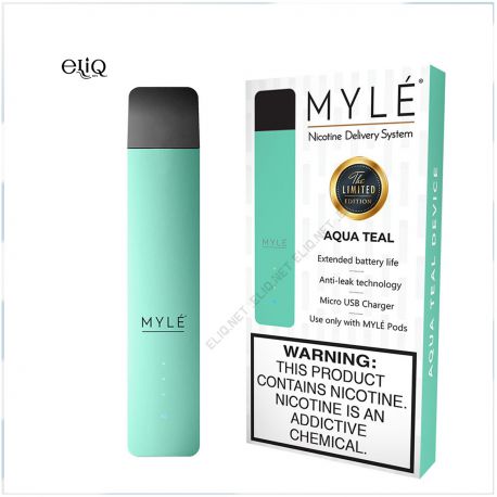 Myle Vapor Device Only Magnetic Edition (Aqua Teal) Pod-система на основі сольового нікотину. Майли Бірюзовий
