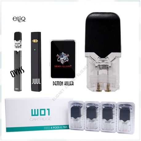 OVNS JC01, W01 POD картридж (под), перезаправляемый. Подходит к JUUL