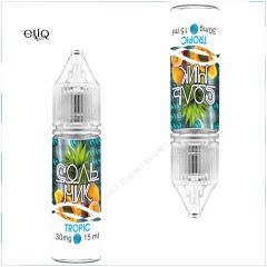 15 мл 45 мг UVA Сольник Tropic Salt - вейп-жидкость для заправки электронных сигарет. Тропический микс. Соль
