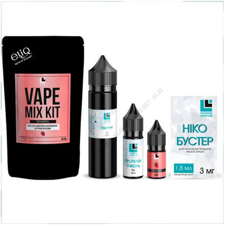 Набор STRAWBERRY 60мл ULL Mix Kit Клубника