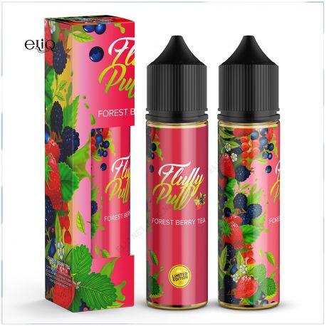 Набор FORREST BERRY TEA | ЧАЙ С ЛЕСНЫМИ ЯГОДАМИ Fluffy Puff  60 мл